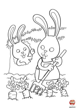 Coloriage Sur Le Jardinage Coloriage Outils De Jardinage