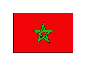 Coloriage Sur Le Maroc Dessin De Drapo Du Maroc Colorie Par Nabiliume Le 12 De