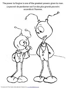 Coloriage Sur Le Pardon Histoires Bilingues Pour Les Enfants Freekidstories