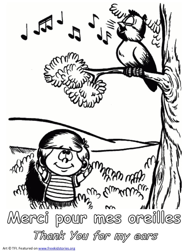 Coloriage Sur Les 5 Sens Merci Pour Les Cinq Sens Cahier De Coloriage