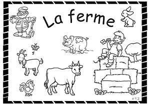 Coloriage Sur Les Animaux De La Ferme Coloriage Animaux De La Ferme 2 3 Ans Coloriage