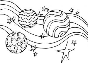 Coloriage Sur Les Planètes Coloriage Des Planètes à Imprimer Sur Coloriages Fo