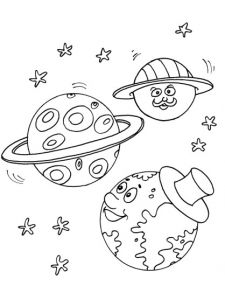 Coloriage Sur Les Planètes Coloriage Planete Les Beaux Dessins De Nature à Imprimer