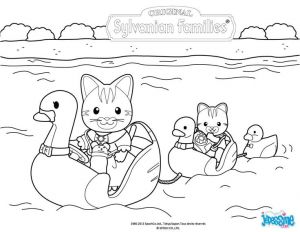 Coloriage Sylvanian A Imprimer 15 Meilleures Images Du Tableau Les Coloriages Sylvanian