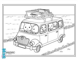 Coloriage Sylvanian A Imprimer Coloriage Maison Sylvanian Families