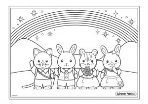 Coloriage Sylvanian A Imprimer Coloriage Sylvanian