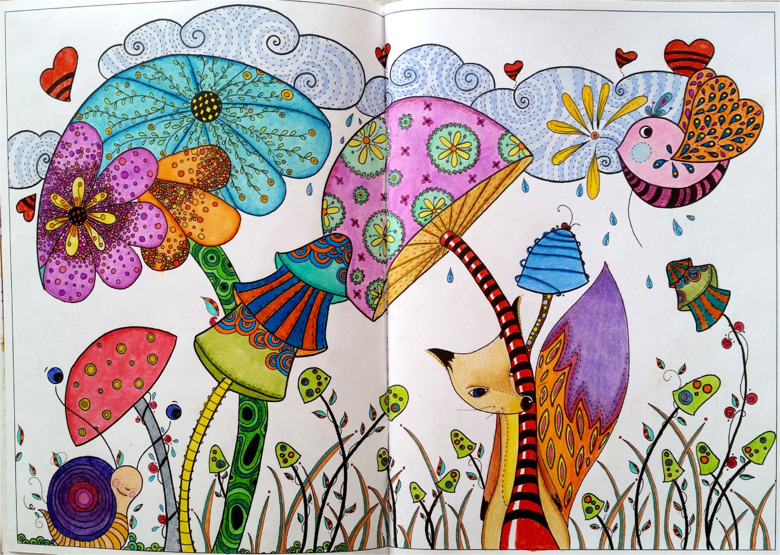 Coloriage Tendre Et Féerique Coloriage Tendre Et Féérique 4