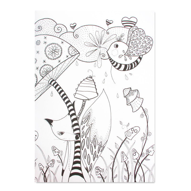 Coloriage Tendre Et Féerique Coloriage Tendre Et Féérique Coloriage Perles &amp; Co