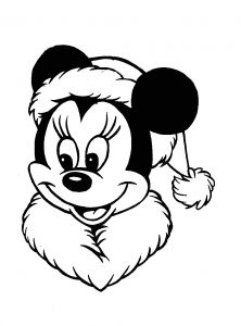 Coloriage Tete De Minnie A Imprimer Tete De Mickey A Imprimer