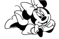 Coloriage Tete De Minnie A Imprimer Tete De Mickey A Imprimer