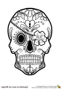 Coloriage Tete De Mort Mexicaine A Imprimer Gratuit Les 28 Meilleures Images De Coloriage Tªte De Mort