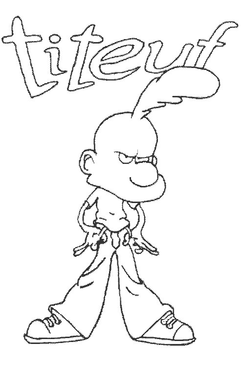 Coloriage Titeuf A Imprimer Coloriage Titeuf à Imprimer