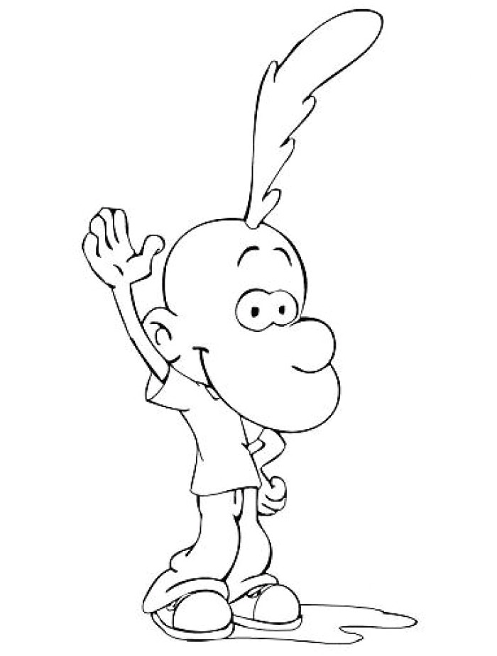 Coloriage Titeuf A Imprimer Imprime Le Dessin à Colorier De Titeuf