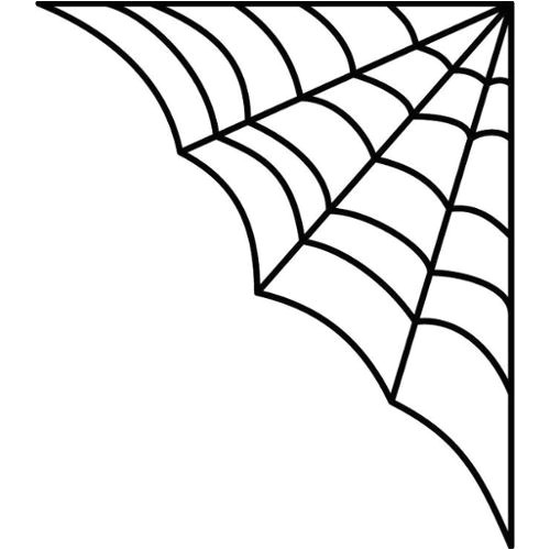 Coloriage toile D Araignée Halloween Adhesif Sticker Halloween toile D Araignée Achat Et