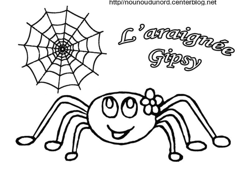 Coloriage toile D Araignée Halloween Coloriage Halloween Araignee