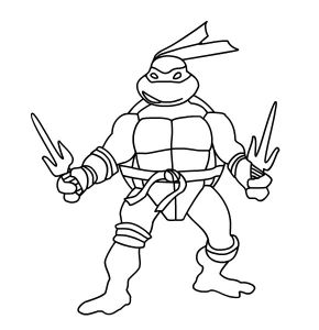 Coloriage tortue Ninja A Imprimer Ninja Turtles Coloring Pages