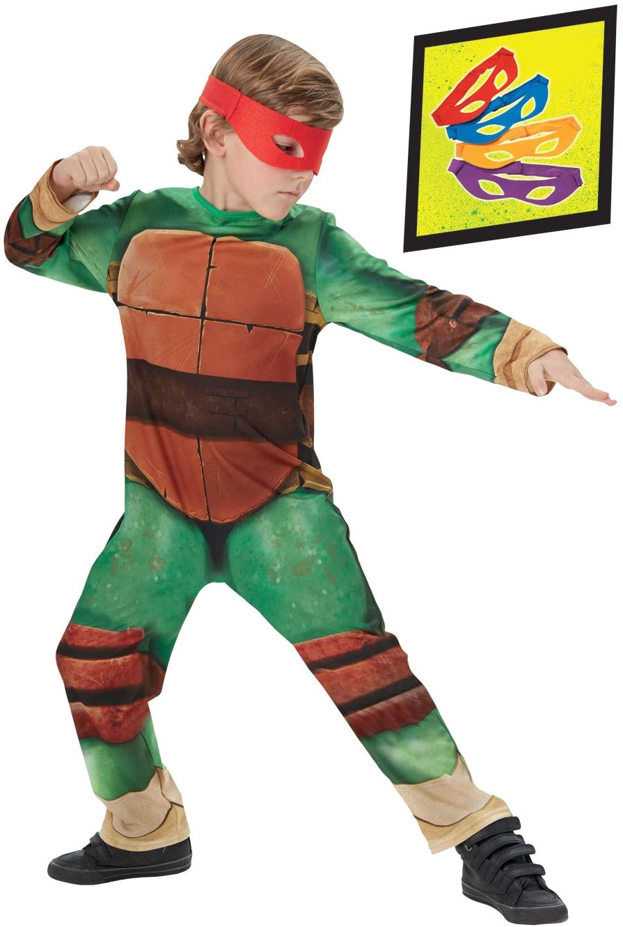 Coloriage tortue Ninja En Ligne Rubie S Déguisement Officiel tortue Ninja Tmnt Déguisement Pour Enfant Classique Tmnt Taille M 5 6 Ans Cs M