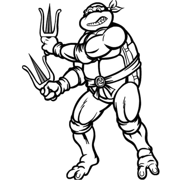 Coloriage tortues Ninja à Imprimer tortue Ninja Coloriage tortue Ninja En Ligne Gratuit A