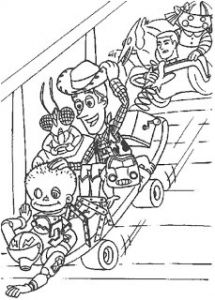 Coloriage toys Story 4 Fourchette Coloriages A Imprimer Coloriage toy Story