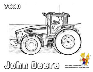 Coloriage Tracteur John Deere Tractor Coloring Pages John Deere Coloring Home