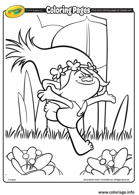 Coloriage Troll A Imprimer Coloriage Poppy Trolls Dessin