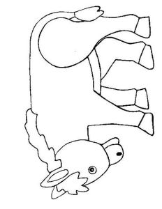 Coloriage Trotro A Imprimer Gratuit Coloriage âne à Imprimer Gratuitement