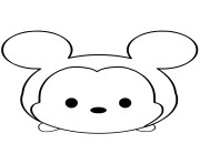 Coloriage Tsum Tsum Mickey Coloriage Disney Cuties Tsum Tsum Dessin