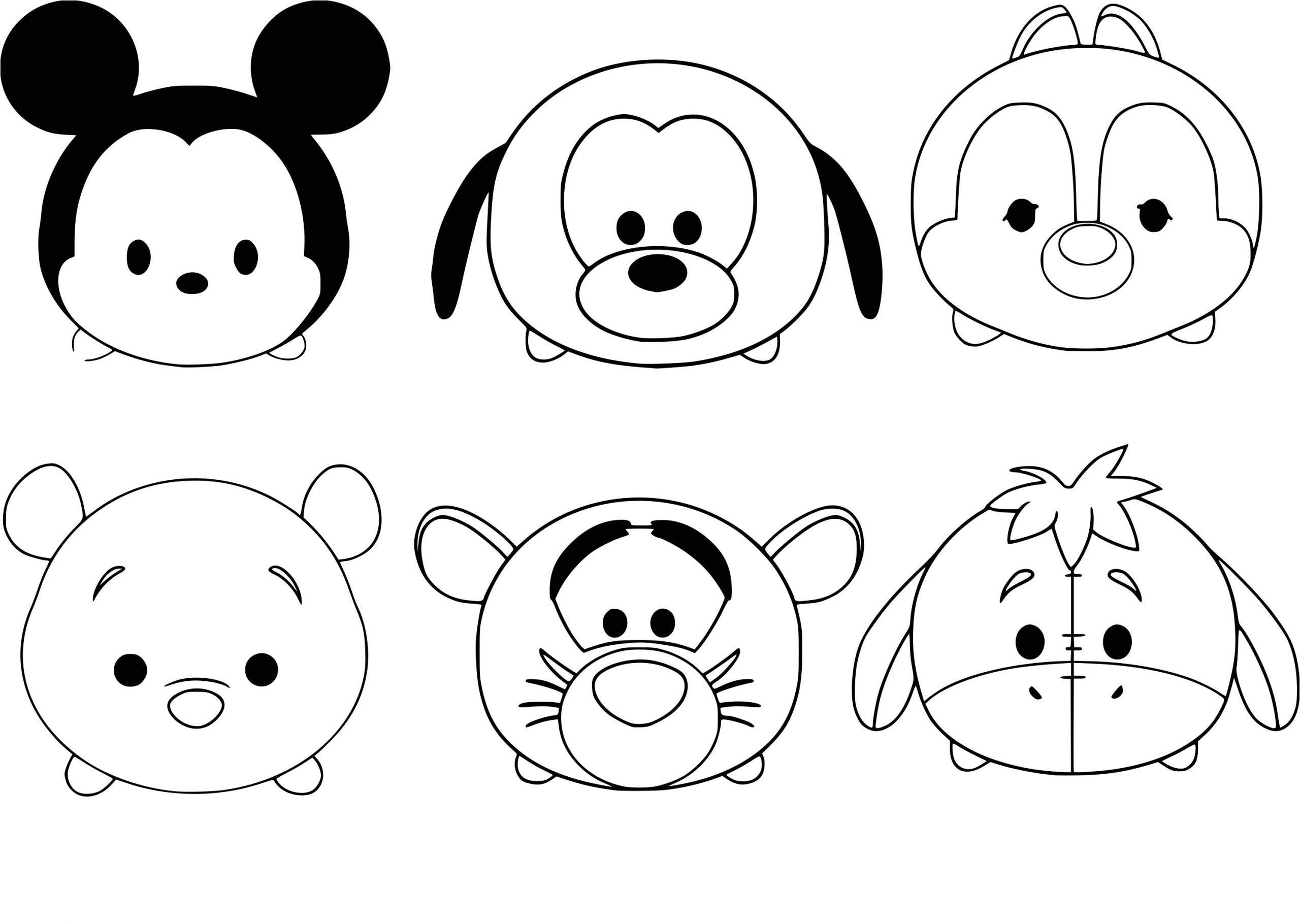 Coloriage Tsum Tsum Mickey Coloriage Tsum Tsum Mickey à Imprimer Sur Coloriages Fo