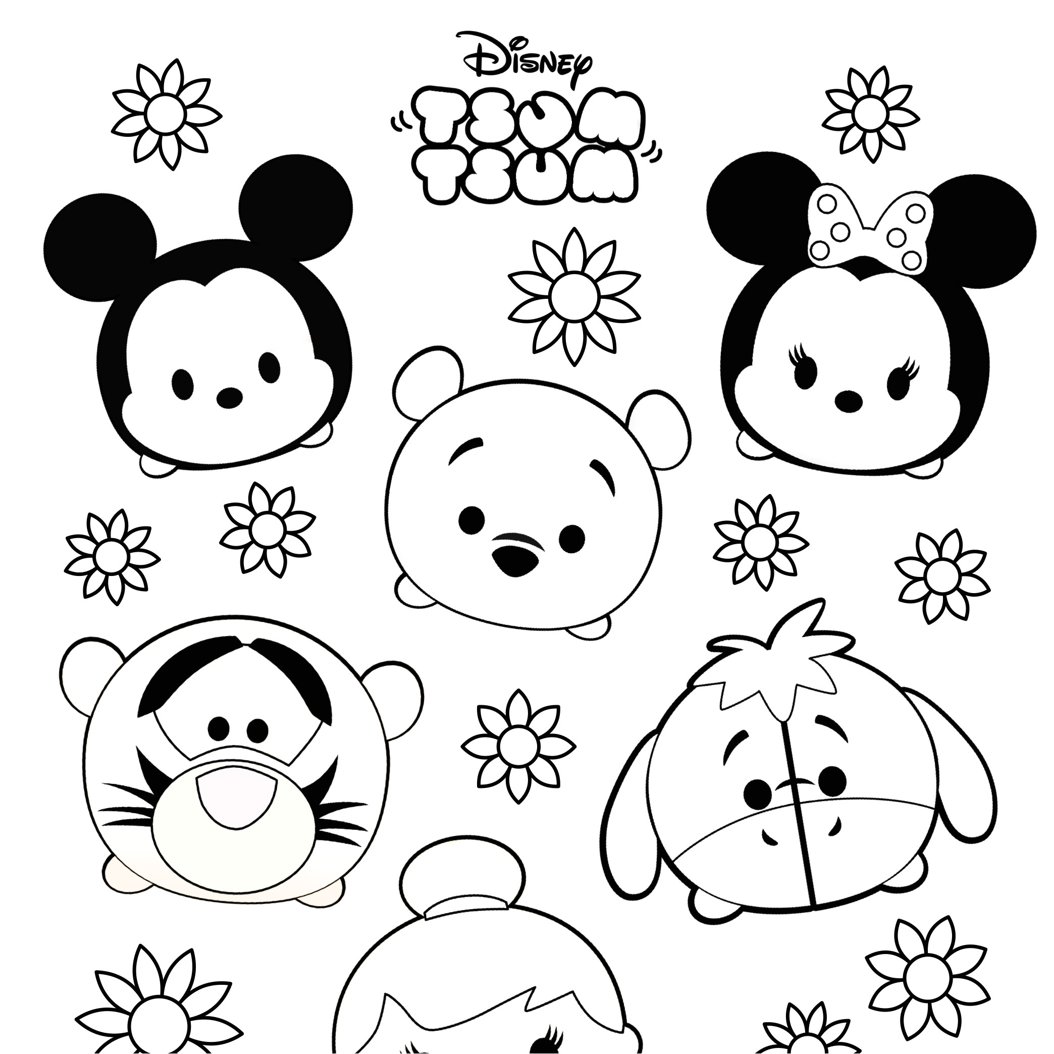 Coloriage Tsum Tsum Mickey Mewarnai Disney Tsum Tsum V Warna Coloriage Tsum Tsum Mickey Mewarnai Disney Tsum Tsum V Warna