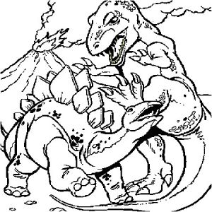 Coloriage Tyrannosaure En Ligne 20 Dessins De Coloriage Dinosaure En Ligne à Imprimer