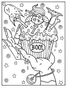 Coloriage Ustensiles De Cuisine à Imprimer Les 31 Meilleures Images De Coloriage Halloween A Imprimer