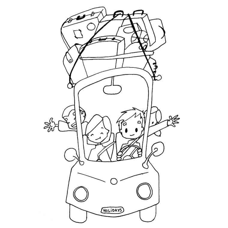 Coloriage Vacances D été Imprimer Dessins Gratuits à Colorier Coloriage Vacances à Imprimer