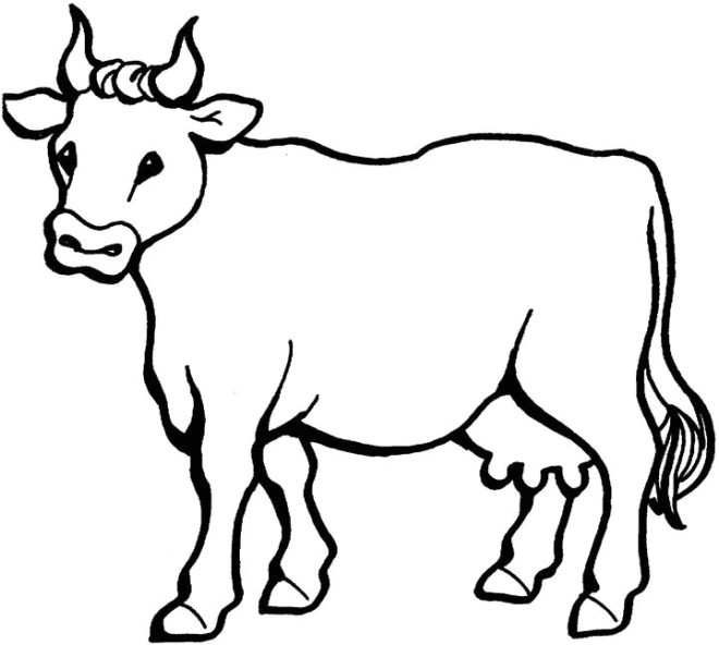 Coloriage Vache à Imprimer Gratuit Coloriage Vache En Ligne Dessin Gratuit à Imprimer