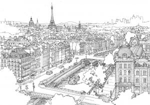 Coloriage Ville De Paris New Coloriage De Paris