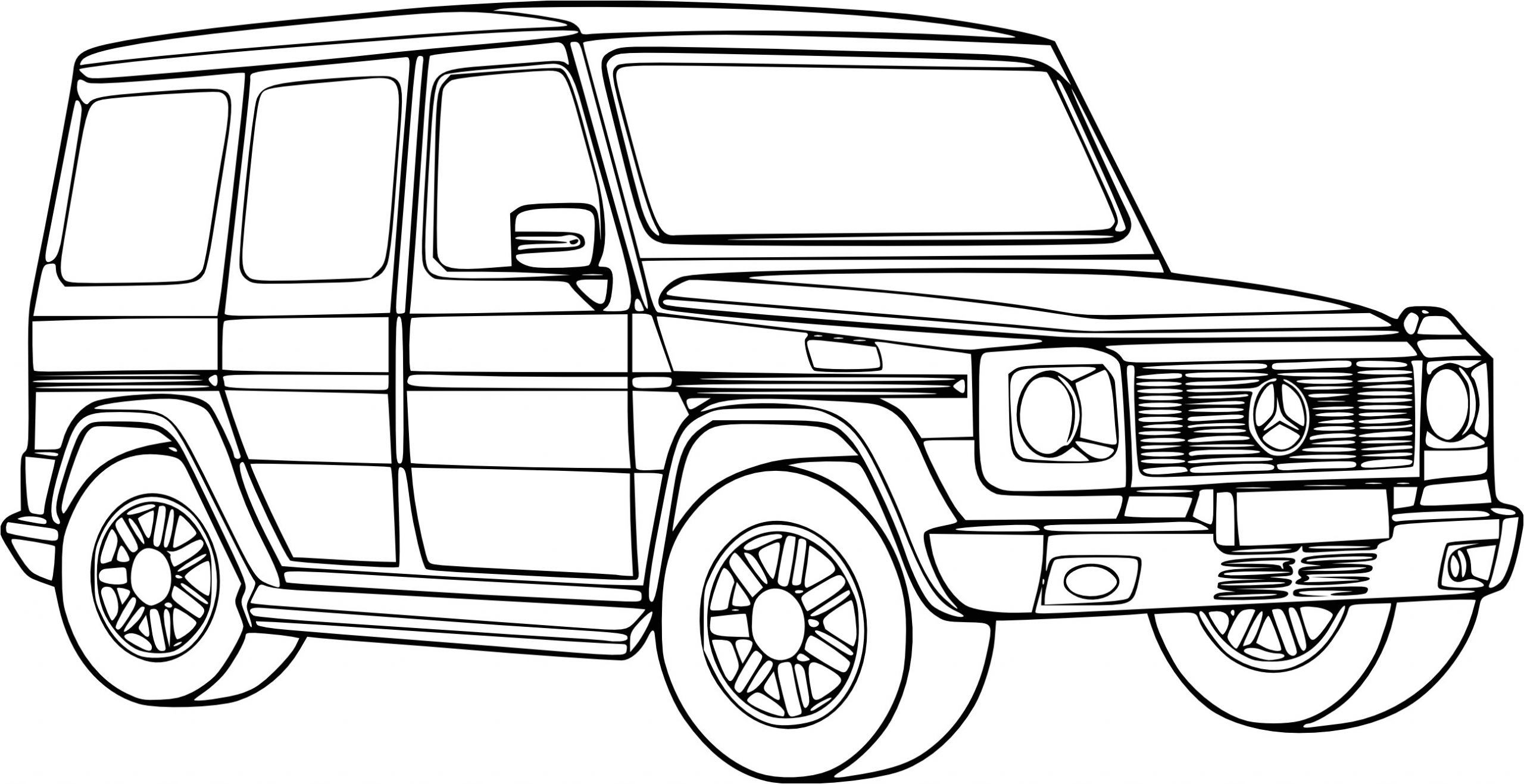 Coloriage Voiture 4 4 Coloriage 4×4 à Imprimer