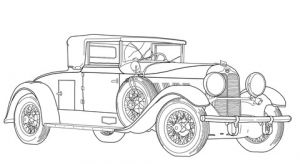 Coloriage Voiture De Collection Coloriage Voiture Ancienne