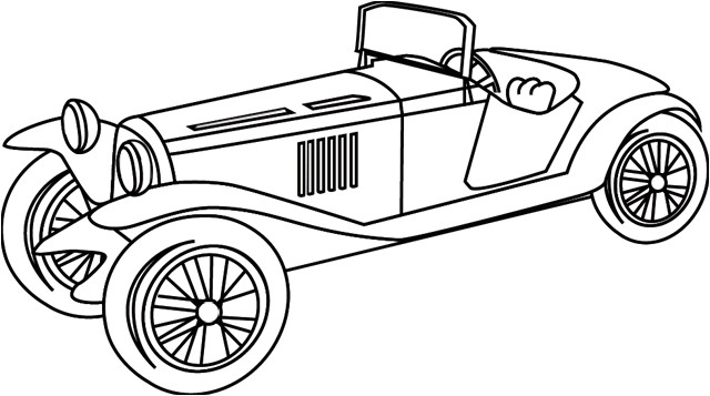 Coloriage Voiture De Collection Coloriage Voiture Ancienne