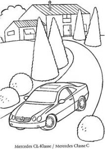 Coloriage Voiture Mercedes Imprimer Les 104 Meilleures Images De Coloriages De Voitures