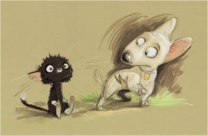 Coloriage Volt Le Chien Volt Star Malgré Lui the Art Of Disney Animation