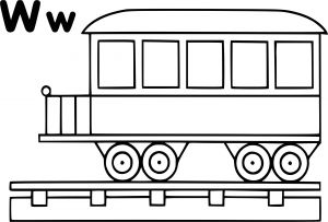 Coloriage Wagon De Train Coloriage Wagon