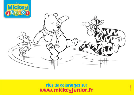 Coloriage Winnie Et Ses Amis Dessin   Imprimer Mickey Et Ses Amis