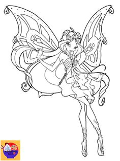 Coloriage Winx Club Enchantix 15 Best Winx Club Ausmalbilder Images