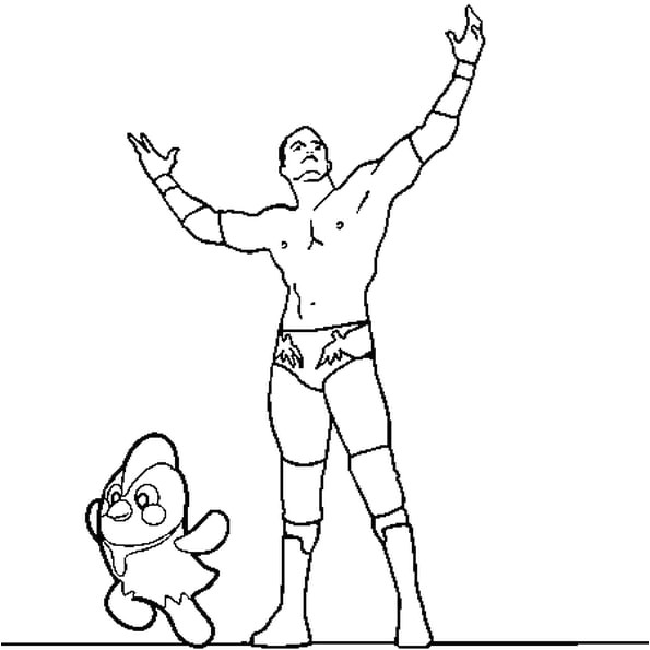 Coloriages Catcheurs A Imprimer Catch Randy orton Coloriage Catch Randy orton En Ligne