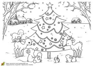 Coloriages De Noel à Imprimer Gratuit Coloriages Noël à Imprimer Gratuitement
