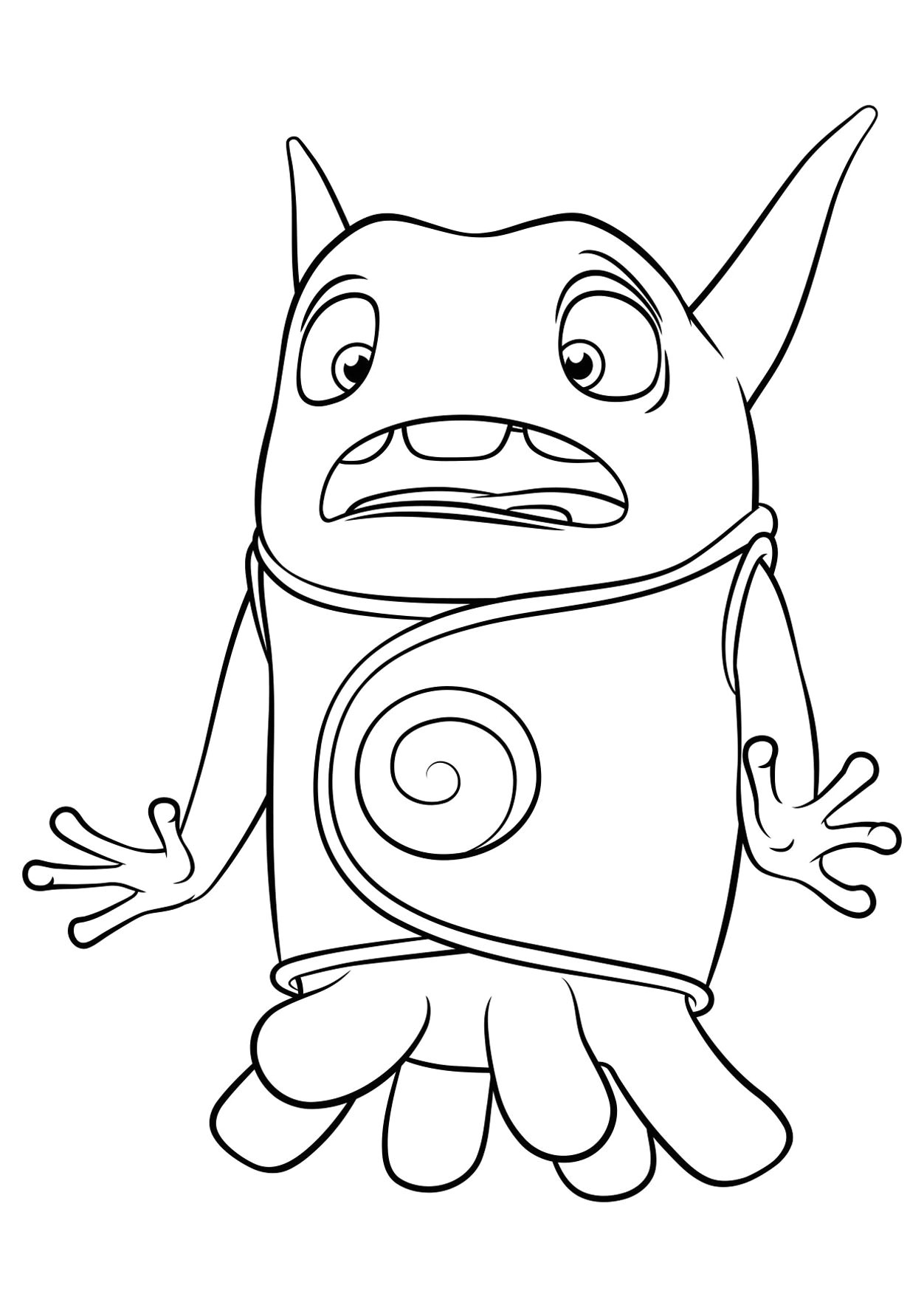 Coloriages Dessin Animé à Imprimer Coloriage Vice Versa Les Beaux Dessins De Dessin Animé à