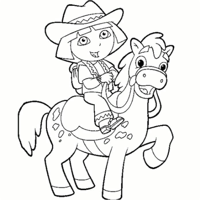 Coloriages Dora L Exploratrice Imprimer épinglé Par Sand Team Sur Coloriage
