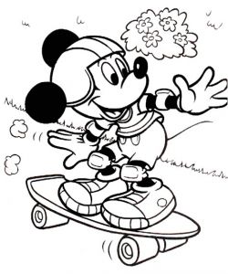 Coloriages Mickey Gratuits Imprimer Coloriage Mickey à Imprimer Mickey Noël Mickey Bébé