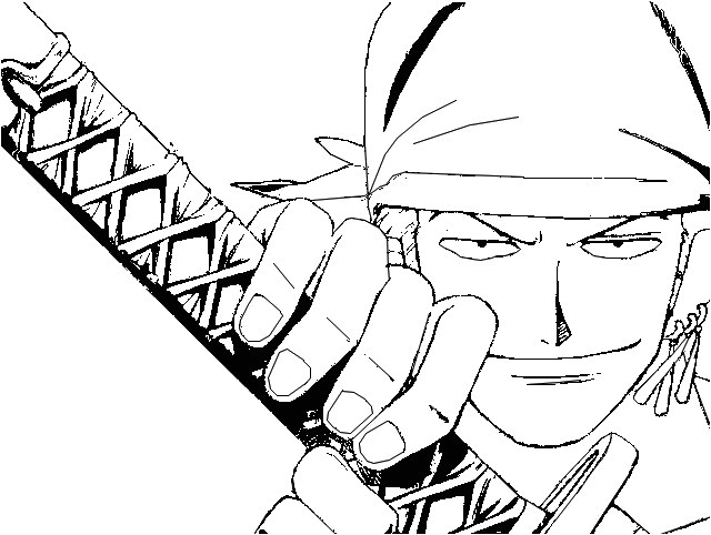 Coloriages One Piece Zoro Coloriage De E Piece Zoro