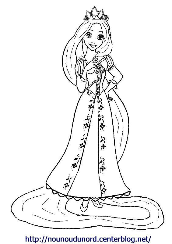 Coloriages Raiponce Disney Imprimer Coloriage Princesse A Imprimer