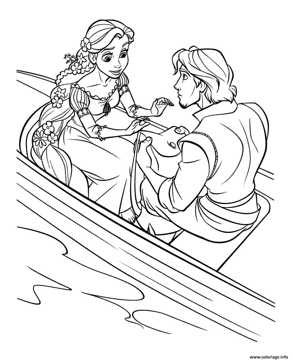 Coloriages Raiponce Disney Imprimer Coloriage son Prince Flynn Lui Fre Un Sac A Main